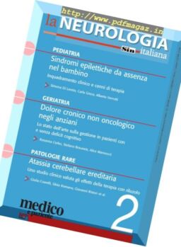 La Neurologia Italiana – N 2, 2016