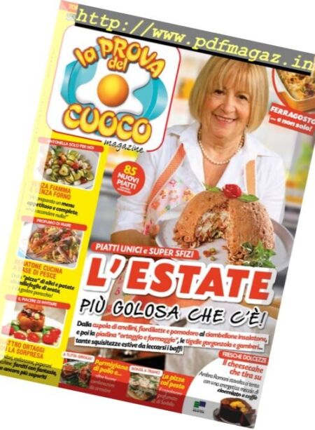 La Prova del Cuoco – Agosto 2016 Cover