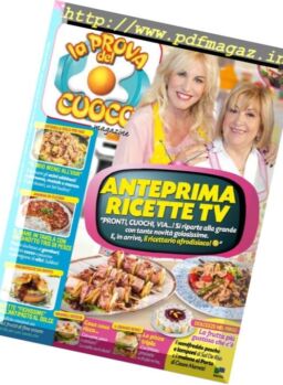 La Prova del Cuoco – Settembre 2016