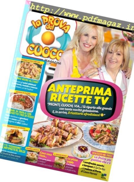 La Prova del Cuoco – Settembre 2016 Cover