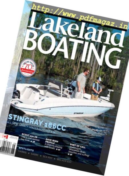 Lakeland Boating – August 2016 Cover