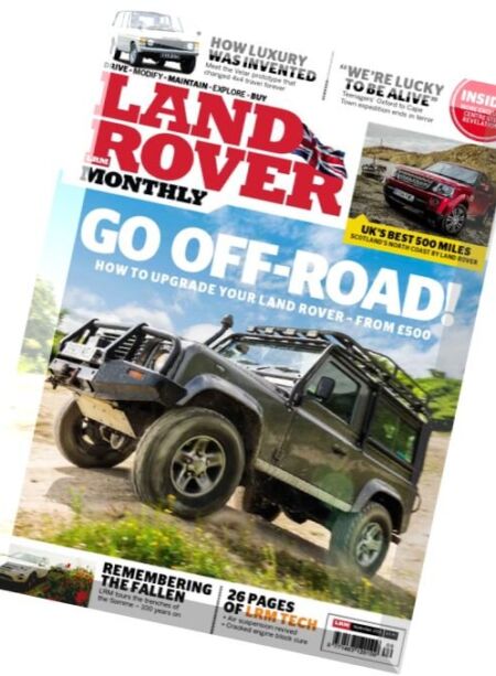 Land Rover Monthly – September 2016 Cover