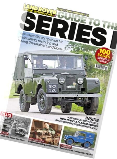 Land Rover Owner – Guide to the Series 1, 2016 Cover