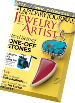 Lapidary Journal Jewelry Artist – August 2016