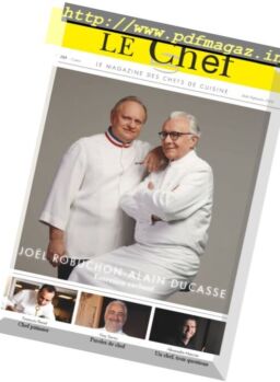 Le Chef – Aout-Septembre 2016