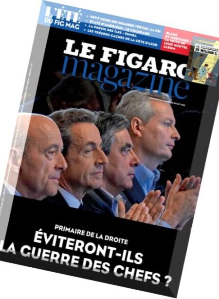 Le Figaro Magazine – 15 Juillet 2016 Cover