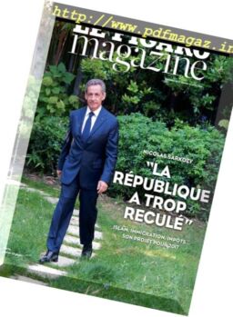 Le Figaro Magazine – 26 Aout 2016