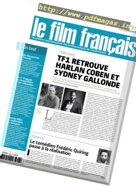 Le film francais – 12 Aout 2016 Cover