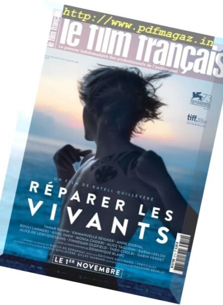 Le film francais – 9 Septembre 2016 Cover