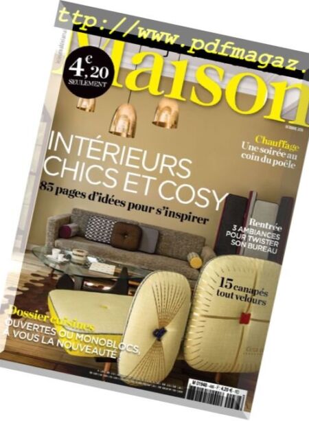 Le Journal de la Maison – Octobre 2016 Cover
