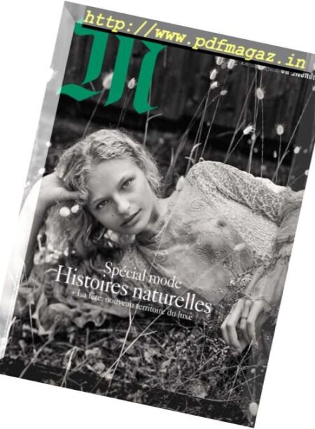Le Magazine du Monde – 3 Septembre 2016 Cover
