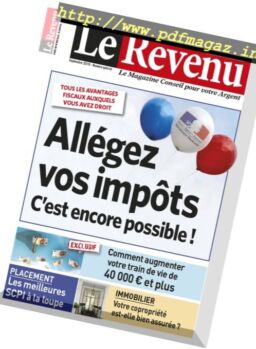 Le Revenu Placements – Septembre 2016