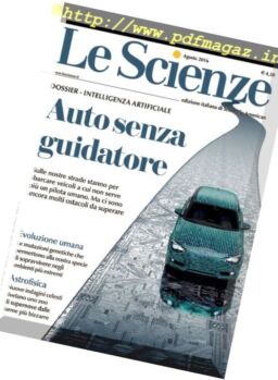 Le Scienze – Agosto 2016