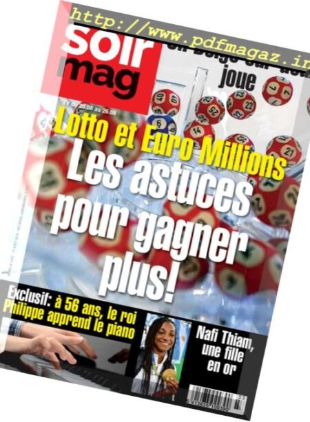 Le Soir Magazine – 17 Aout 2016 Cover