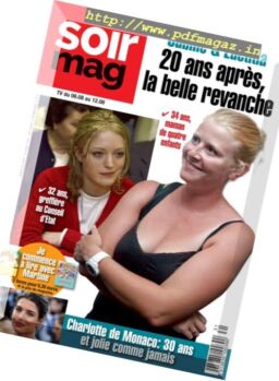 Le Soir Magazine – 6 au 12 Aout 2016