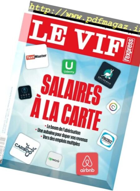 Le Vif -L’Express – 19 Aout 2016 Cover