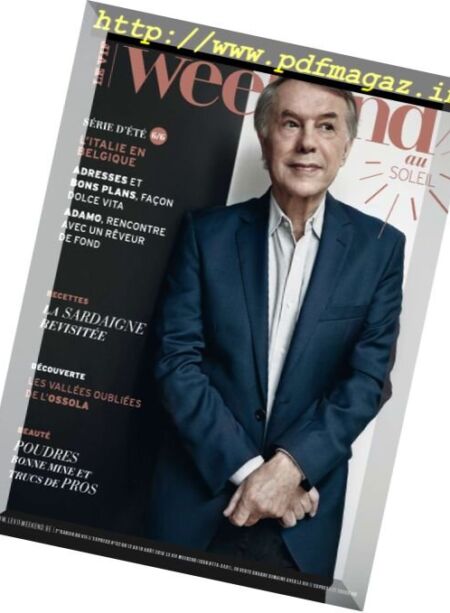 Le Vif Weekend – 12 au 18 Aout 2016 Cover