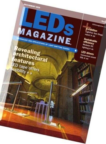 LEDs Magazine – July-August 2016 Cover