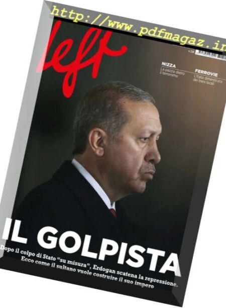Left – 23 Luglio 2016 Cover