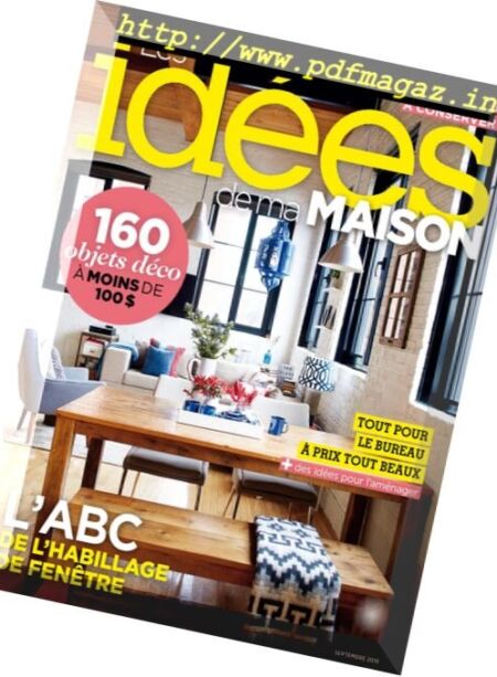 Les Idees de ma maison – Septembre 2016 Cover