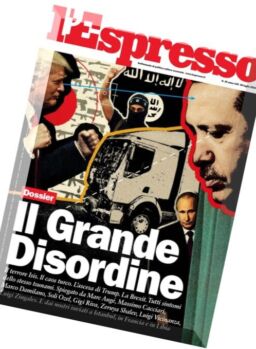 L’Espresso – 28 Luglio 2016