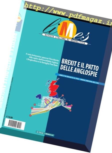 Limes – Giugno 2016 Cover