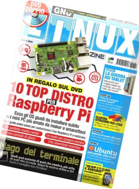 Linux Magazine – Luglio 2016 Cover