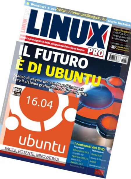 Linux Pro – Agosto 2016 Cover
