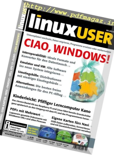 LinuxUser – September 2016 Cover
