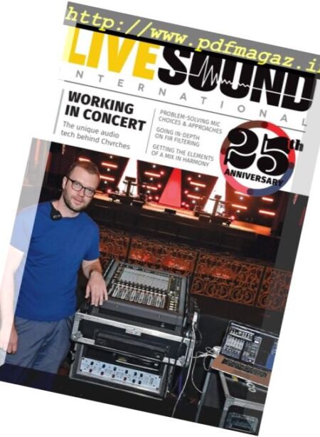 Live Sound International – July 2016 Cover