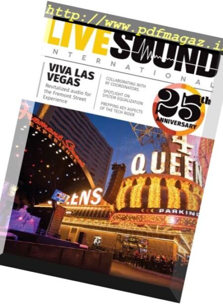 Live Sound International – June 2016 Cover