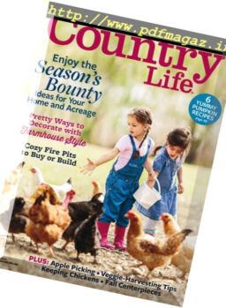 Living The Country Life – Fall 2016