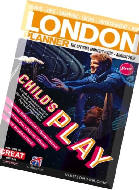 London Planner – August 2016 Cover