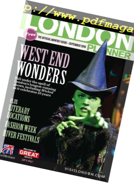London Planner – September 2016 Cover