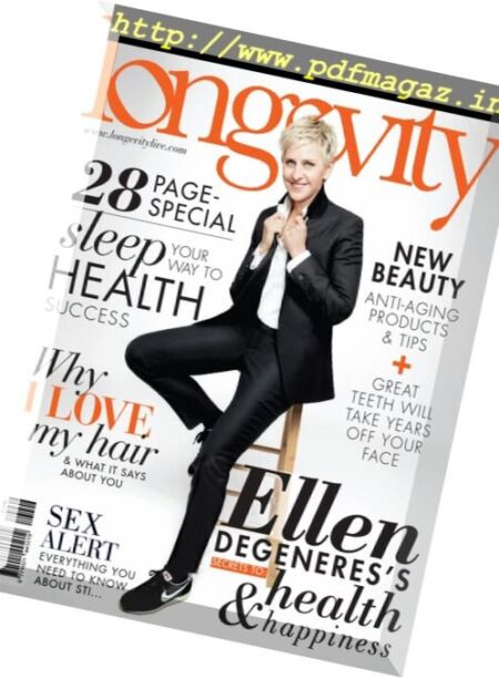 Longevity Magazine – August 2016 Cover