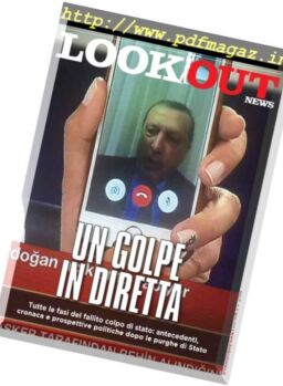 Lookout News Magazine – Speciale Golpe in Turchia 2016