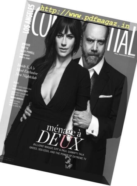 Los Angeles Confidential – Fall 2016 Cover