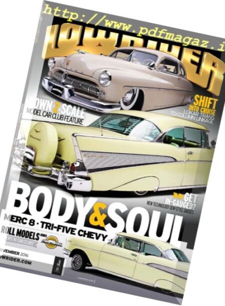 Lowrider – November 2016 Cover