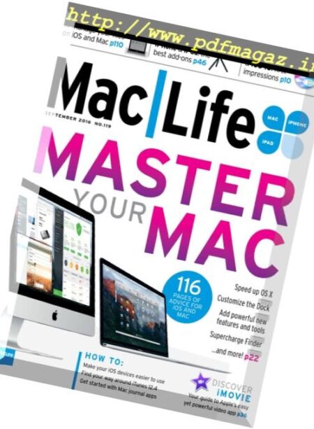 MacLife UK – September 2016 Cover