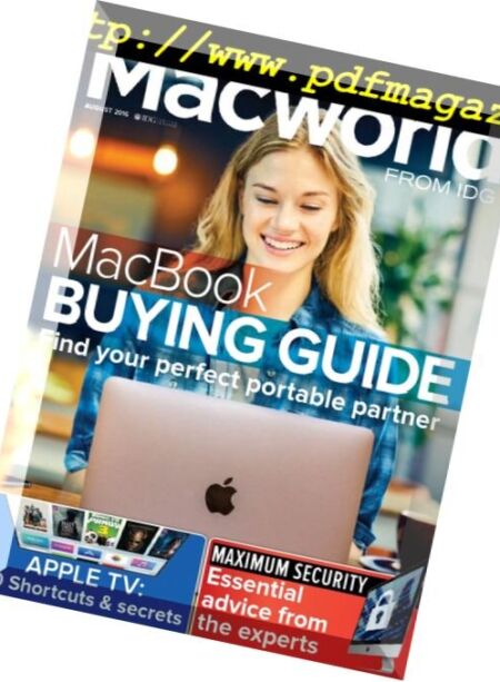 Macworld UK – August 2016 Cover