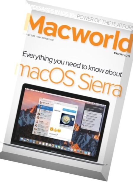 Macworld USA – August 2016 Cover