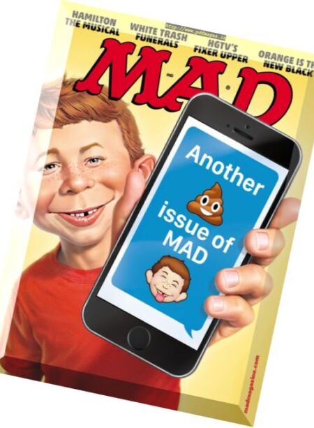 MAD Magazine USA – October 2016 Cover