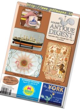 Maine Antique Digest – September 2016