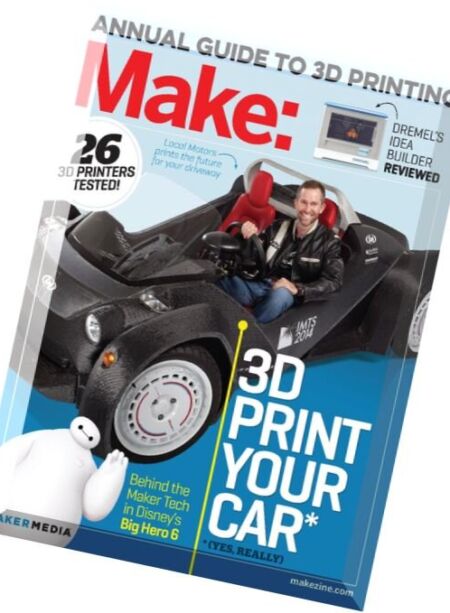 Make – December 2014 – January 2015 Cover