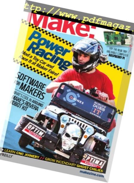 Make – June-July 2013 Cover