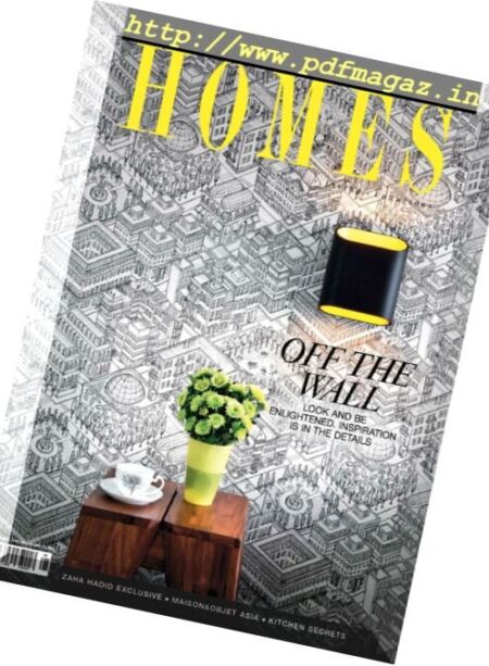 Malaysia Tatler Homes – August-September 2016 Cover