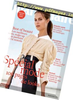 Marie Claire France – Septembre 2016
