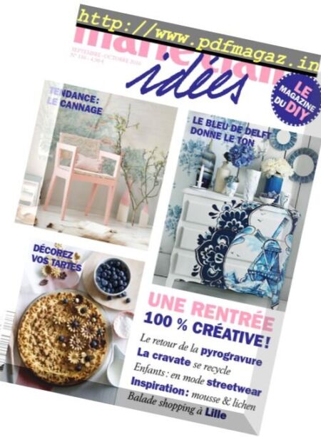 Marie Claire Idees – Septembre-Octobre 2016 Cover
