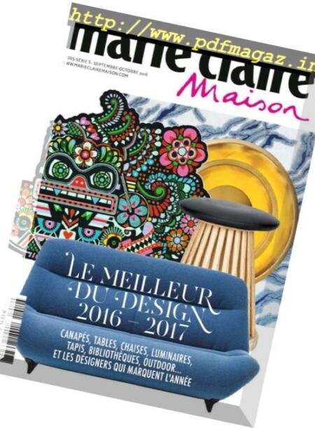 Marie Claire Maison – Hors-Serie – Septembre-Octobre 2016 Cover