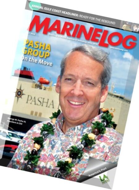 Marine Log – July 2016 Cover